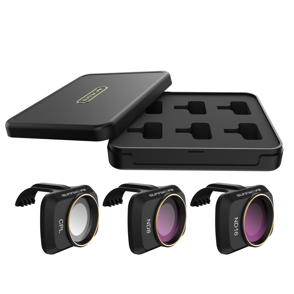 Drone lens filter