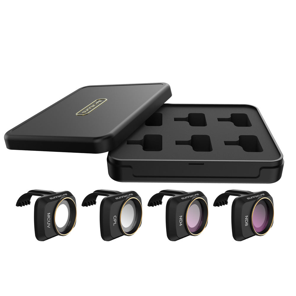 Drone lens filter