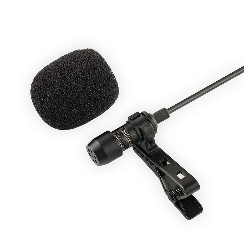Microphone Lapel Smartphone Cameras Wired Headphone Plug P3